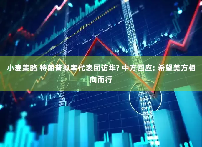 小麦策略 特朗普拟率代表团访华? 中方回应: 希望美方相向而行