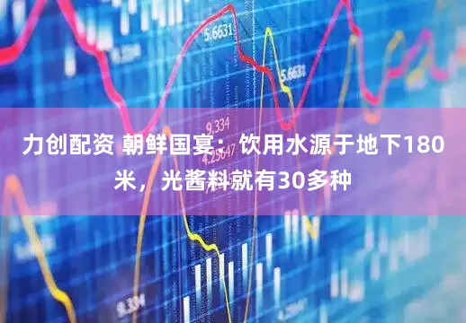 力创配资 朝鲜国宴：饮用水源于地下180米，光酱料就有30多种